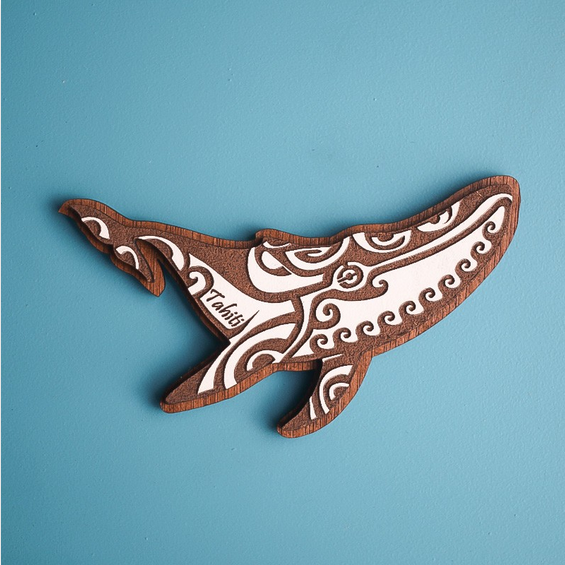 MAGNET Tribal baleine, VARUA PACIFIC