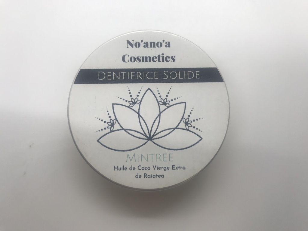 Dentifrice solide mintree, NOA NOA COSMETICS