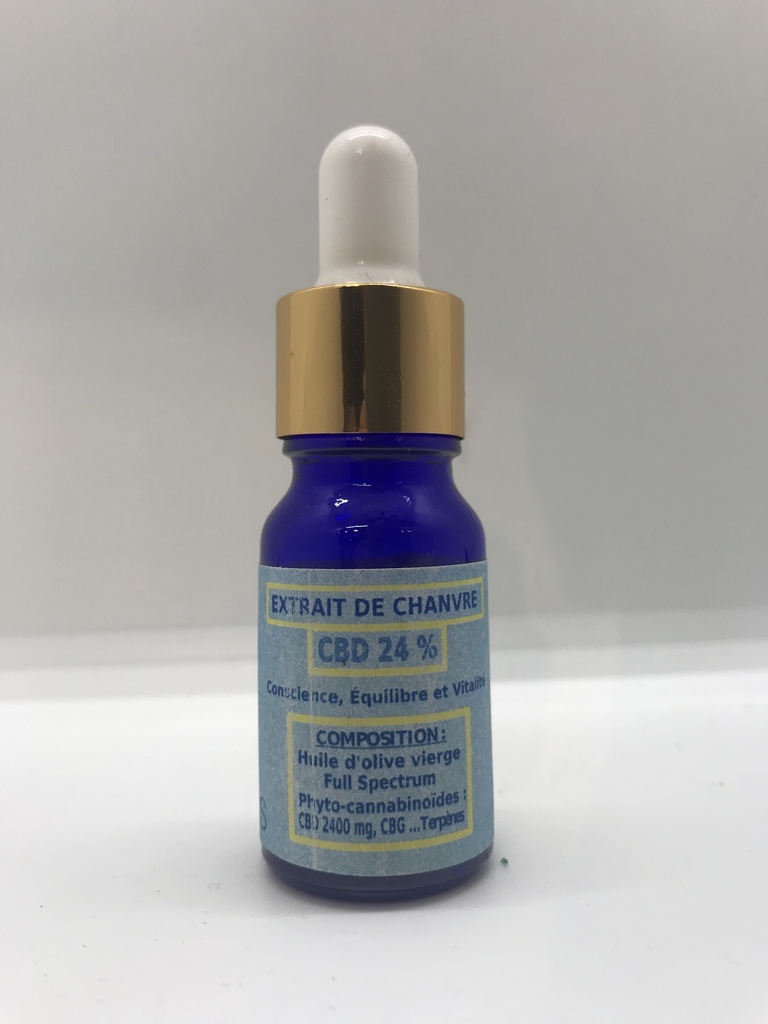 Extrait de chanvre CBD24%, MANA BLISS