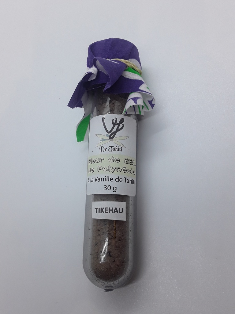 Fleur de sel de Tikehau à la vanille,VANYLLE DE TAHITI