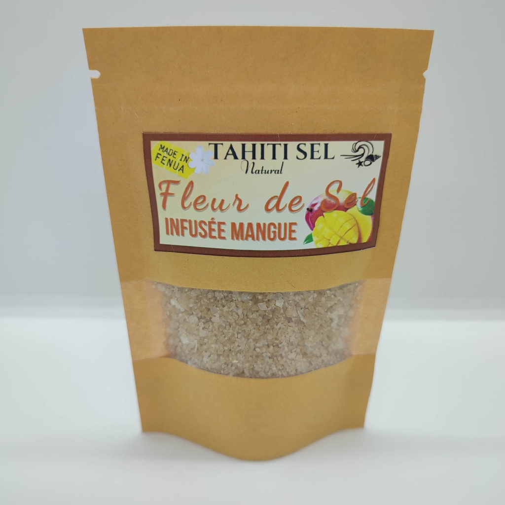 Fleur de sel mangue ,TAHITI SEL