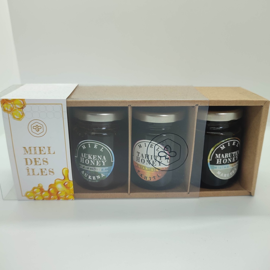 Grand coffret x3, Miel des iles