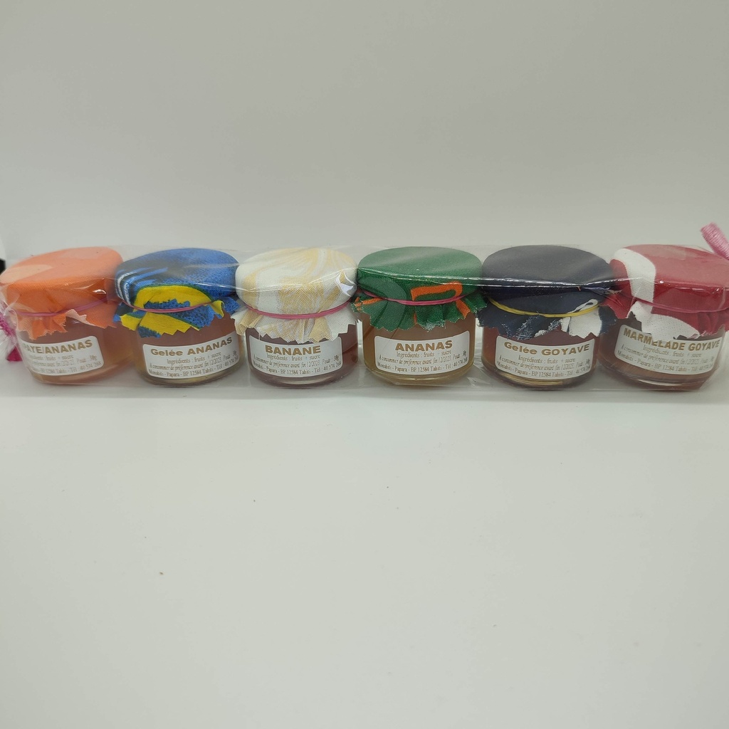 Assortment of 6 jams, ROCHE