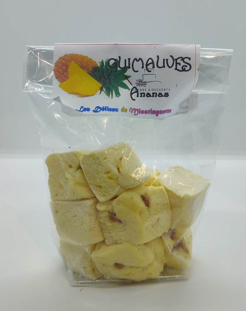 GUIMAUVE ANANAS, LES DÉLICES DES MISTINGUETTES