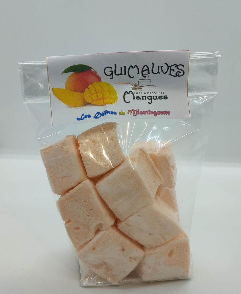 GUIMAUVE MANGUE 100 g, LES DÉLICES DES MISTINGUETTES