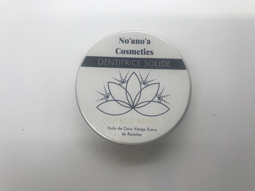 Dentifrice Solide citrus mint, NOA NOA COSMETICS