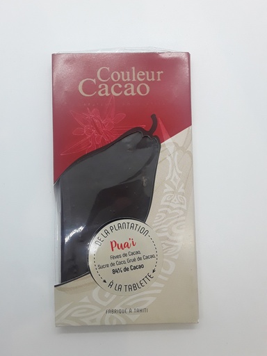 TABLETTE PUAI ,COULEUR CACAO