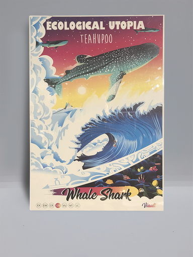 Affiche WHALE SHARK ,SARAH VIAULT