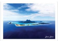 Photo postcard, BORA BORA PICTURE