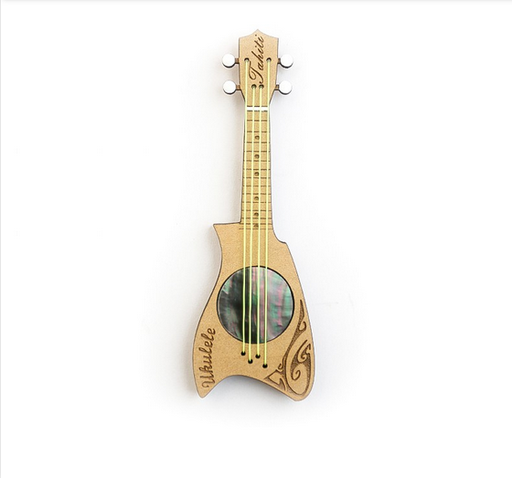 MAGNET ukulele nacre, VARUA PACIFIC